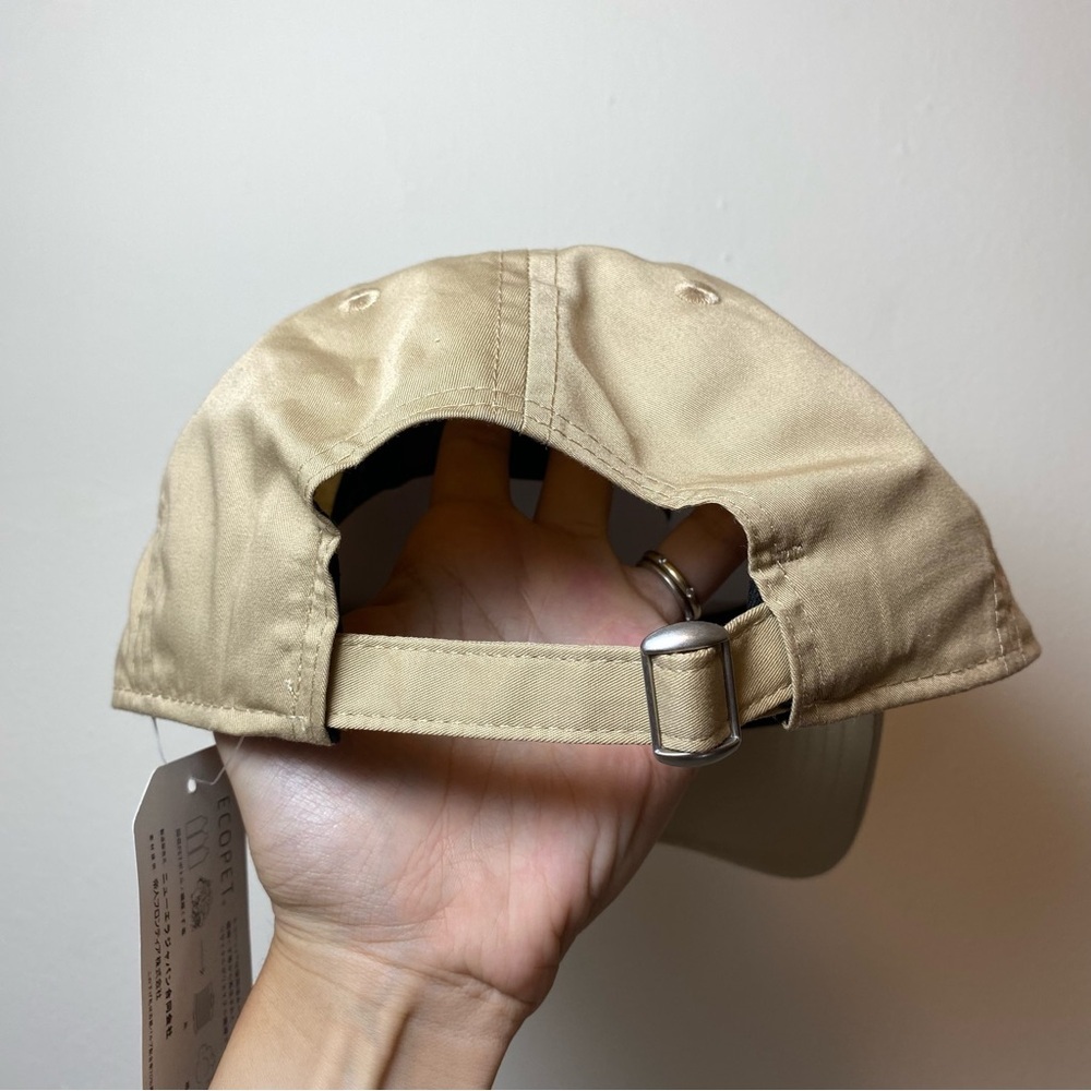 Yohji Yamamoto x New Era NEW Ecopet 9Thirty Mini Logo Embroidered Cap Hat Beige - Picture 9 of 15